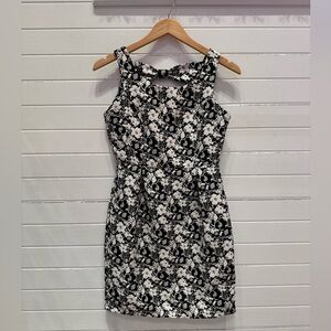 Yumi Black and White Dress